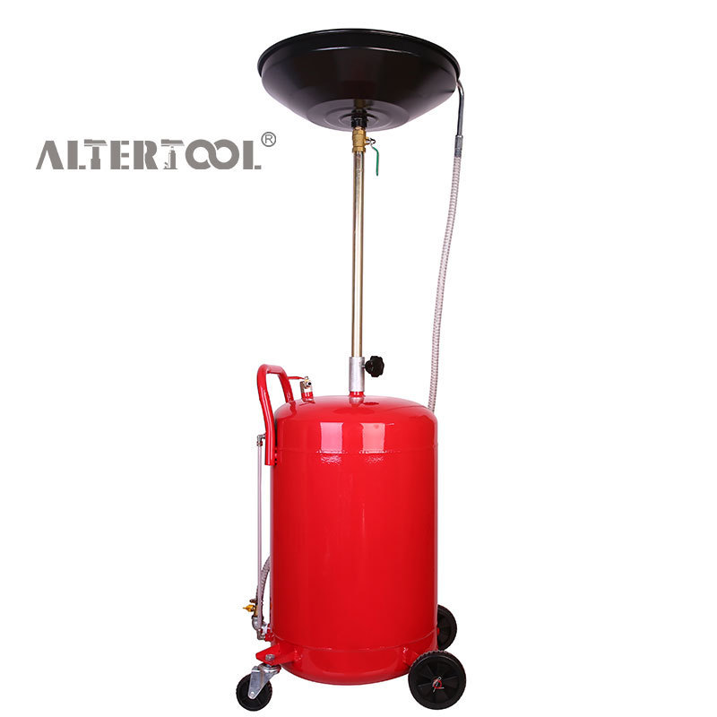 Mobile Pneumatic Oil Ce Air Operated Waste Extractor And Changer Suction Oil Drainer Container ALTERTOOL Manufacture TJY39-3242