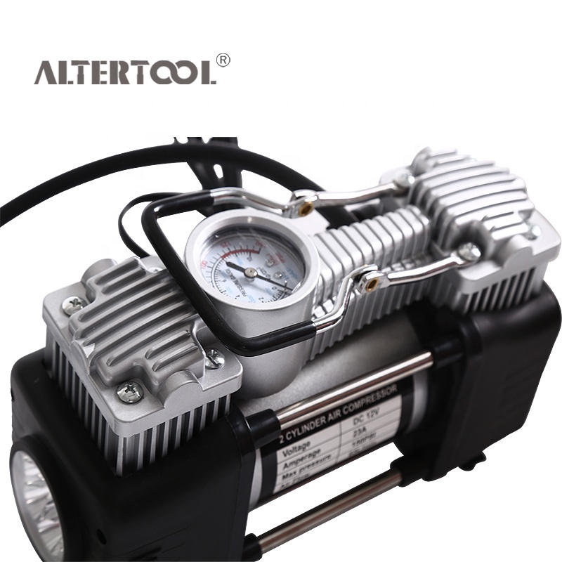 150PSI Portable Battery Car Air Pump Compressor with Four-Piece Repair Kit tyre inflator machine