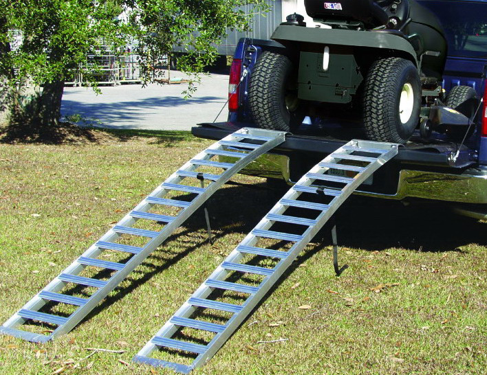 Factory Direct Sale Loading Foldable Aluminum Ramp Adjustable Ladder Aluminum Car Ramps