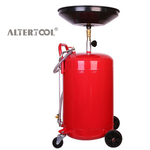 Mobile Pneumatic Oil Ce Air Operated Waste Extractor And Changer Suction Oil Drainer Container ALTERTOOL Manufacture TJY39-3242