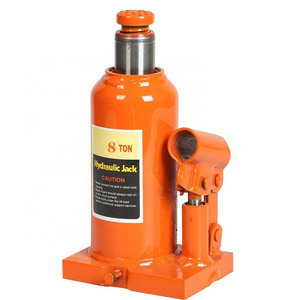 Factory Direct Supply 8 Ton High Strength Hydraulic Bottle Jack Heavy Duty Hydraulic Car Bottle Jack