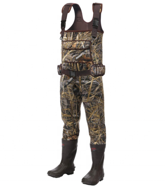 Duck and Fish Camo Neoprene Hunting Fishing Chest Wader