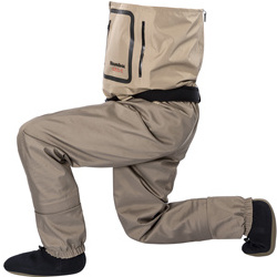 100% Waterproof Breathable Fishing Chest Wader Suit With Neoprene Sock