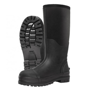 Men's Rubber Work Boots Waterproof Insulated Neoprene Muck Boots