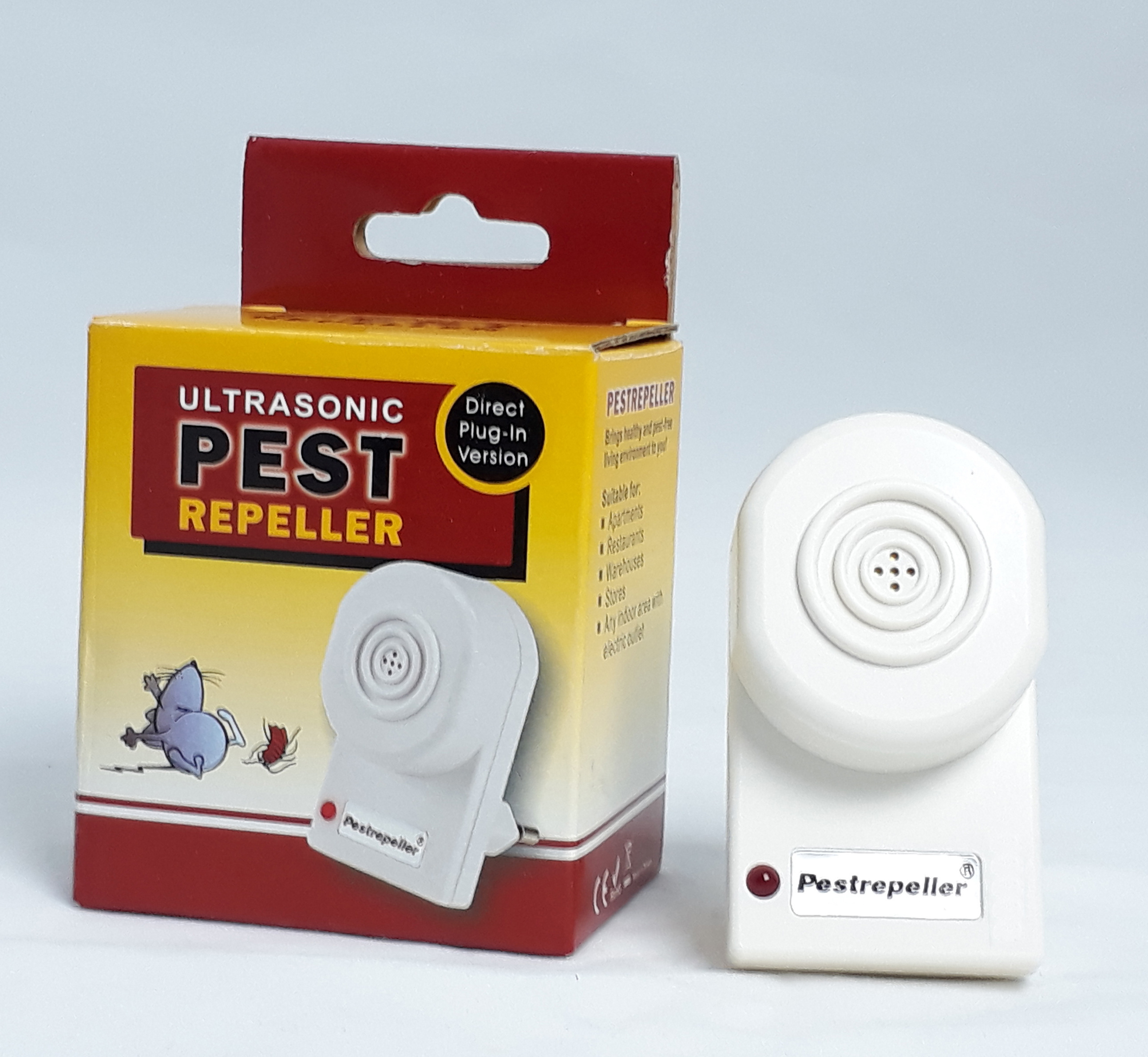 DIRECT PLUG- IN ultrasonic Pest Repellent