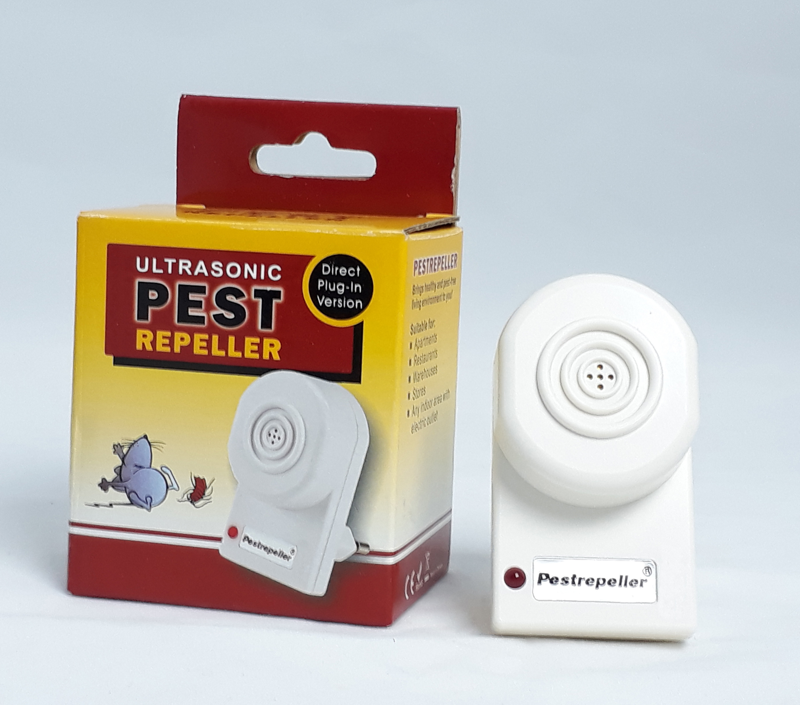 DIRECT PLUG- IN ultrasonic Pest Repellent