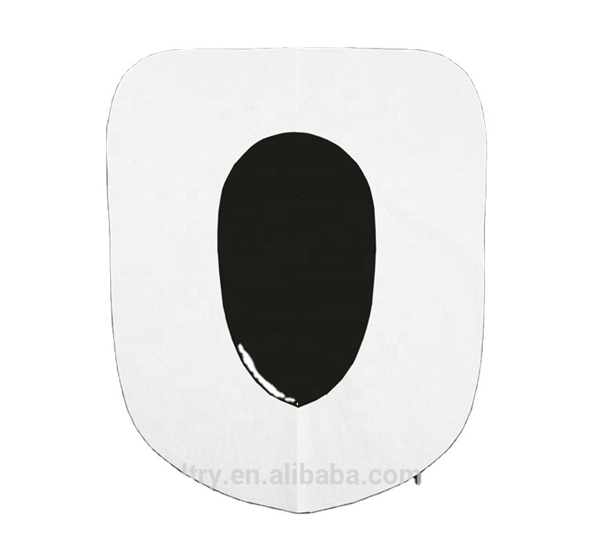 Disposable hygienic flushable toilet seat cover