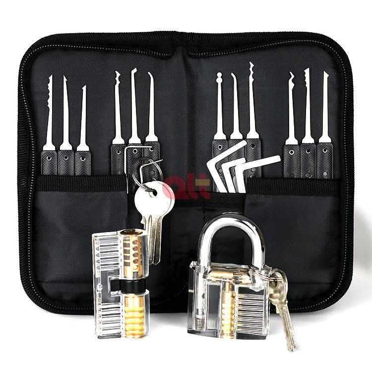 Tools Set Locksmith Tool Lockpick Padlock Transparent Practice Unlock Key Supplies Lockpicking For Locksmiths Lock Pick