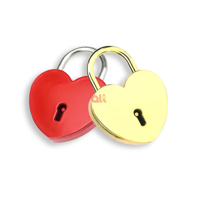 mini colorful love heart shaped padlock wishing lock wedding lock lock heart padlock