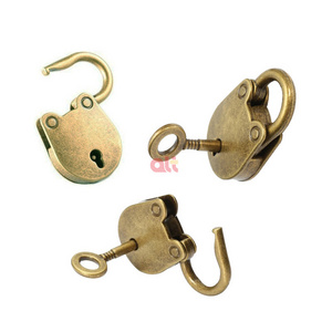 mini cute vintage pad lock antique padlock chinese old lock retro brass bear lock metal old vintage style padlock