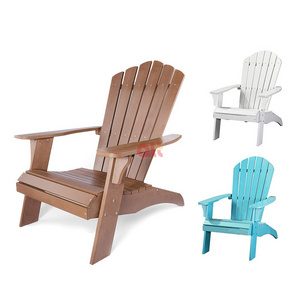 outdoor adirondack chair solid wood camping patio lawn pool beach foldable relax lounge chair