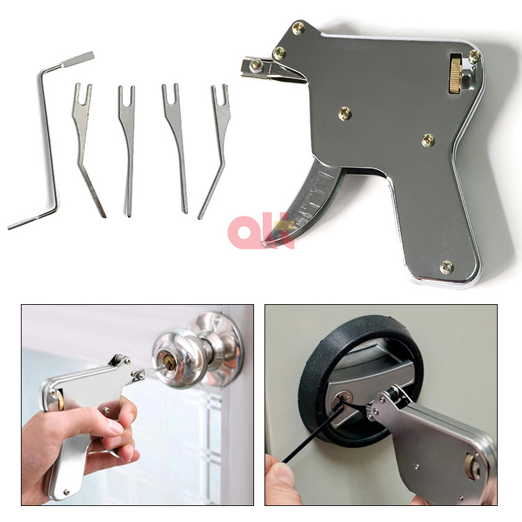 Locksmith Tools Lock Pick Set Door Lock Opener Lockpick Picking Tool Strong dino dimple manual cordless Lock Pick Gun