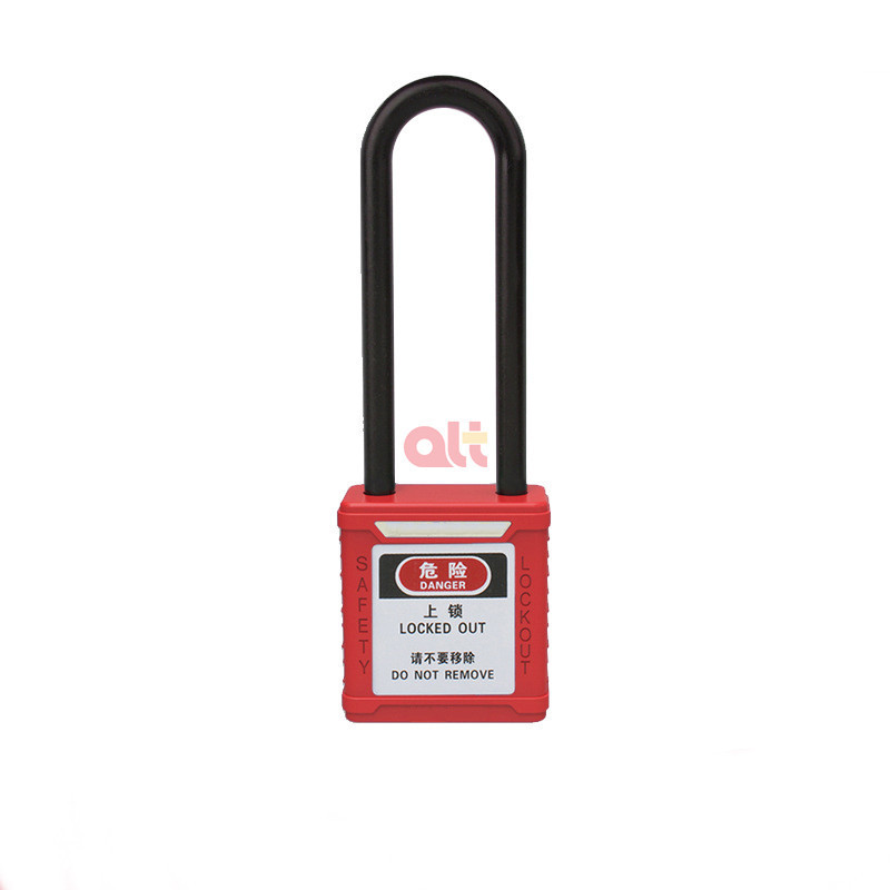 industrial safety products master lock key alike steel nylon shackle safety padlock wholesale lockout tagout loto safety padlock