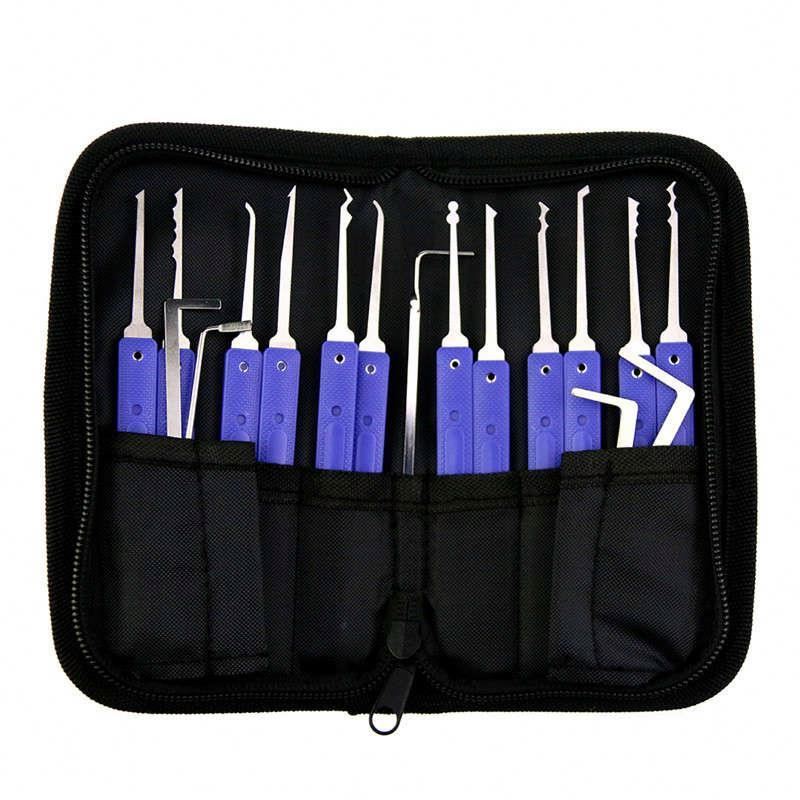 12 Steel Fast Locksmith Lock Picking tool Set, lock picks Locksmith Tools supplies ,Unlocking tool Lock Pick Set