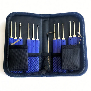 12 Pcs Goso Barrel Unlocking Lock Pick Set Honest Quick Lock Opener Door Scope Locksmith Tools Dino Security Free Lock Picks