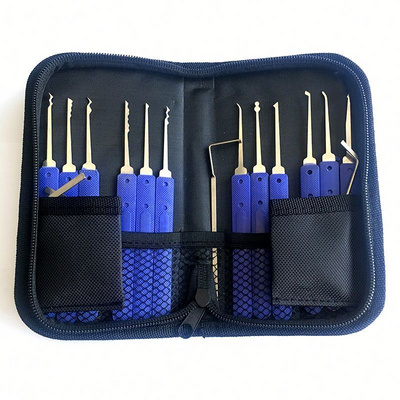 12 Pcs Goso Barrel Unlocking Lock Pick Set Honest Quick Lock Opener Door Scope Locksmith Tools Dino Security Free Lock Picks