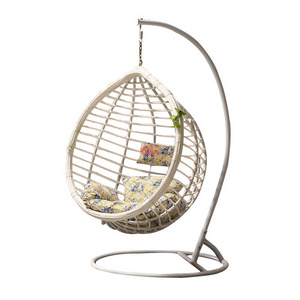 1 piece nest egg chair hanging rattan wicker garden swing chairs indoor outdoor furniture