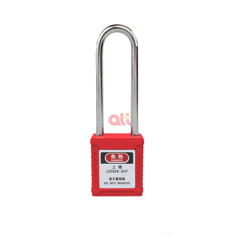 industrial safety products master lock key alike steel nylon shackle safety padlock wholesale lockout tagout loto safety padlock