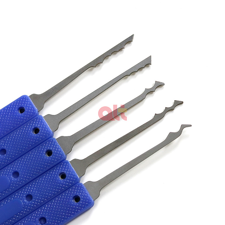 wholesale 12 Steel Fast Locksmith Lock Picking Set Locksmith Tools with 1 Practice Padlock Unlocking lock pick set