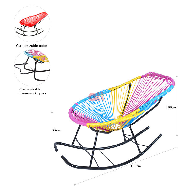 rattan wicker chair outdoor furniture relaxing chairs rattan acapulco outdoor rocking chairs