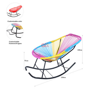 rattan wicker chair outdoor furniture relaxing chairs rattan acapulco outdoor rocking chairs