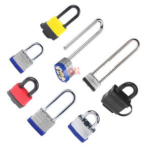 industrial master lock waterproof safety padlock combination lock steel shackle lockout safety laminated padlock