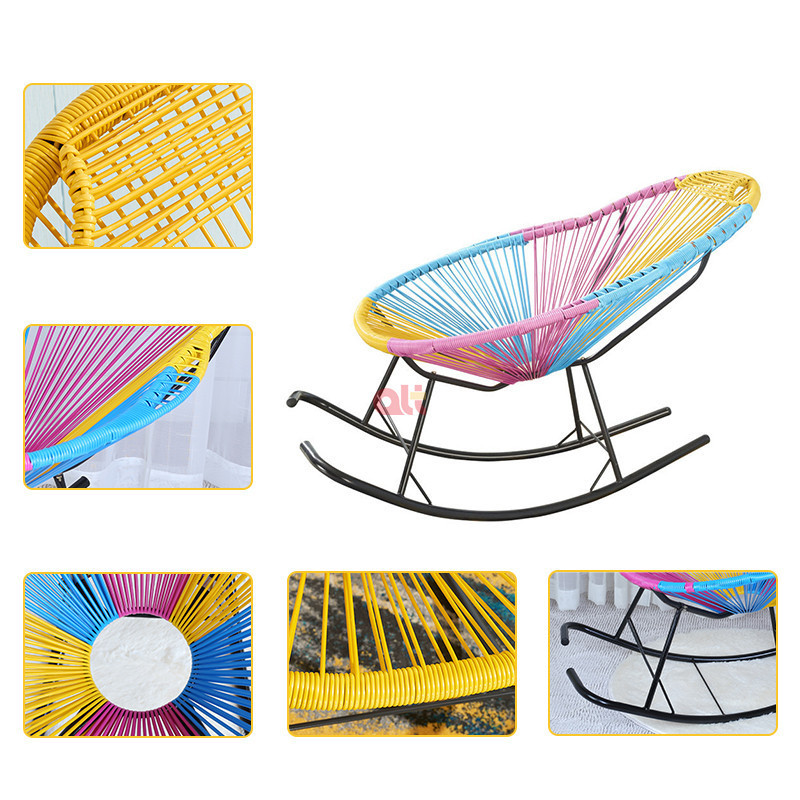 rattan wicker chair outdoor furniture relaxing chairs rattan acapulco outdoor rocking chairs