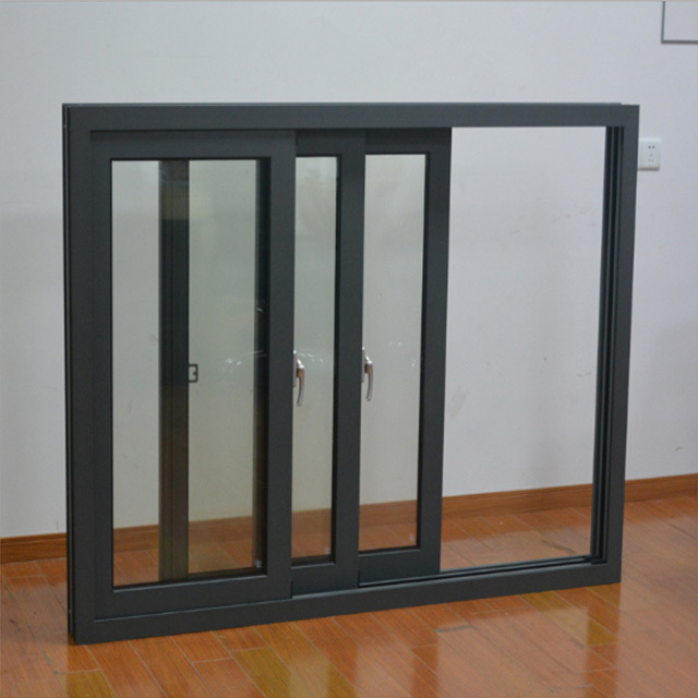 Factory customized sound proof and window proof living room house windows aluminum sliding