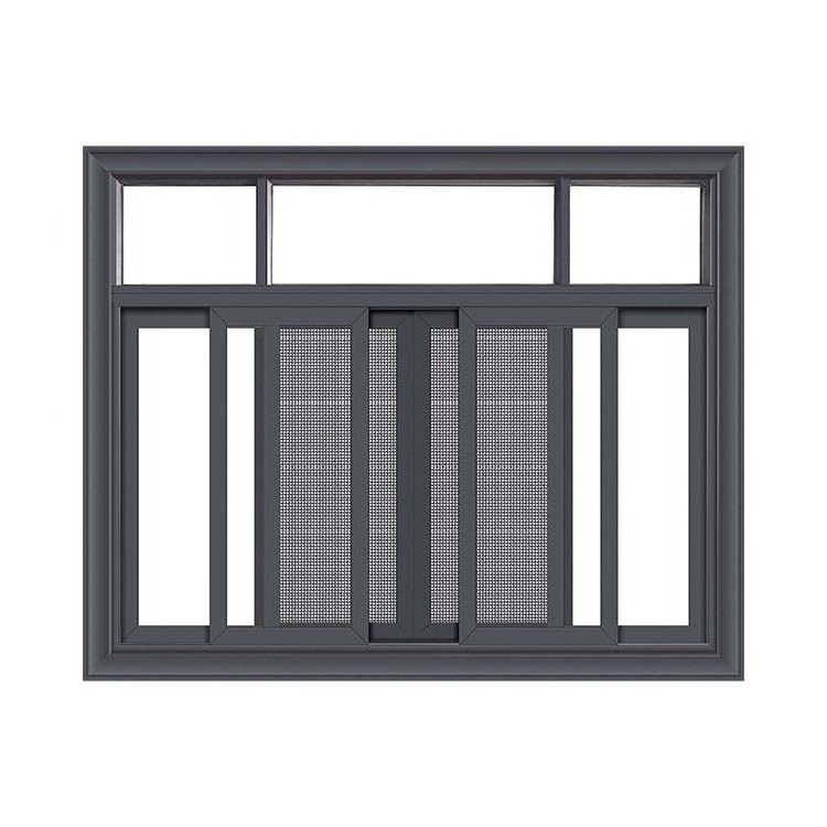 Factory customized sound proof and window proof living room house windows aluminum sliding