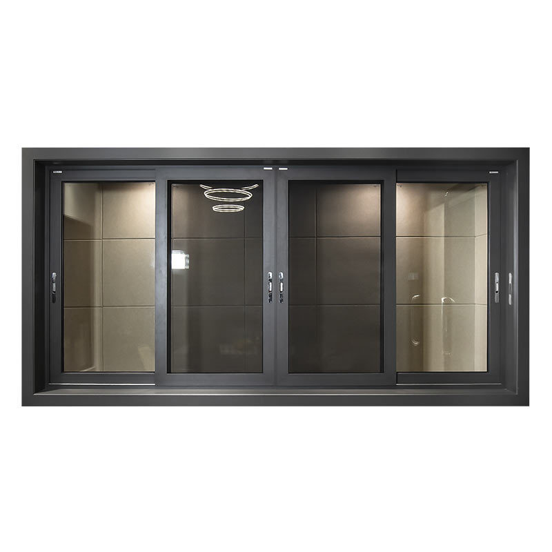 Alucasa Custom Double Glazed Glass Sliding Aluminium Doors and Windows Dubai