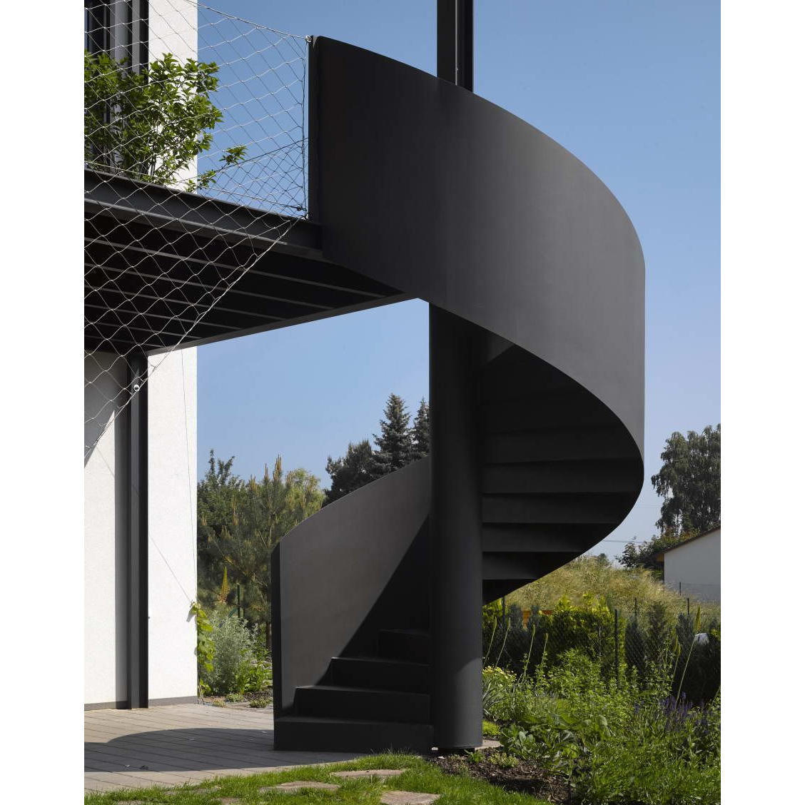 Alucasa Villa Spiral Staircase Prices Outdoor Modern Metal Indoor Stairs Black Wood Outside Wrought Iron Staircase Design