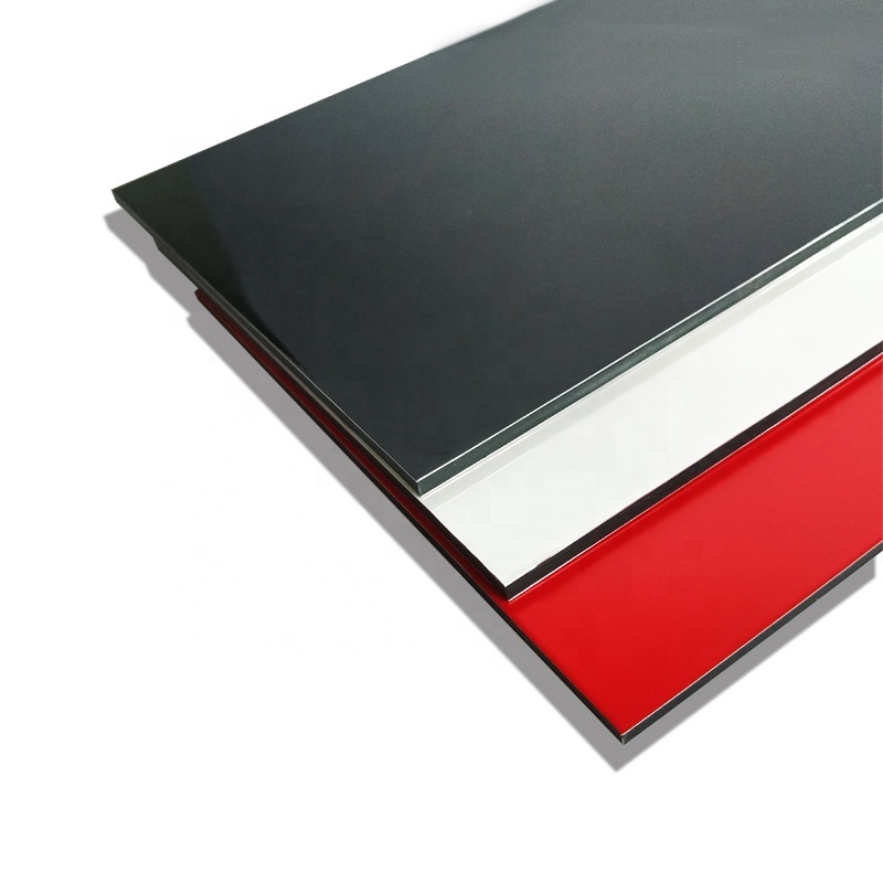 unbroken core bending Dibond Suppliers 3mm Dibond White Aluminium Composite Sheet