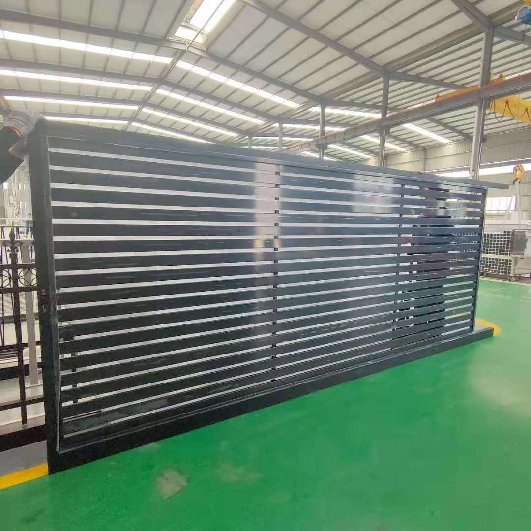 Simple And Effortless Easily Assembled Aluminium Door Garden Sliding Fence Gate