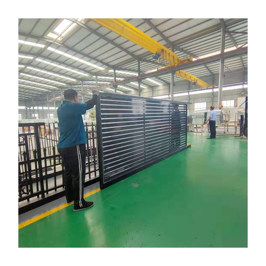 Simple And Effortless Easily Assembled Aluminium Door Garden Sliding Fence Gate