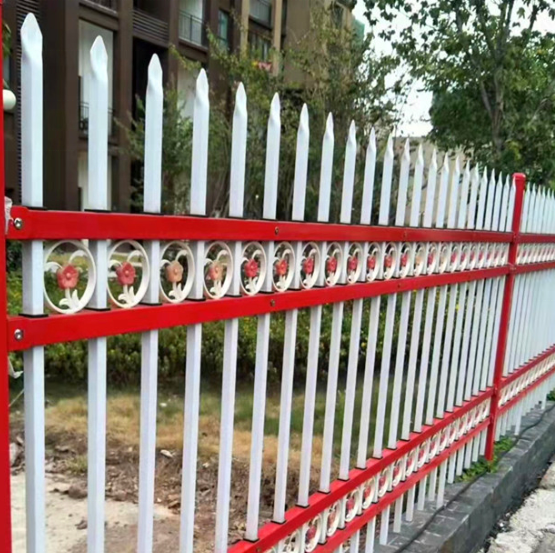 Modern design garden Good Price cheap privacy Residential Metal Fence Panels Aluminum Black Fence and gate for yard