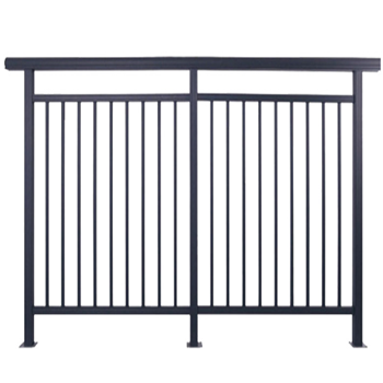 Modern design garden Good Price cheap privacy Residential Metal Fence Panels Aluminum Black Fence and gate for yard