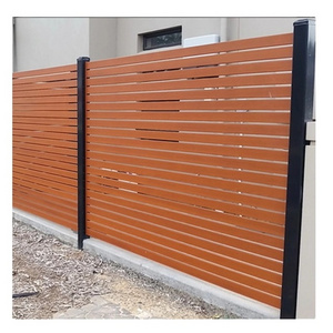 Metal outdoor privacy screen decorative fence panels laser cut aluminum fence for facade