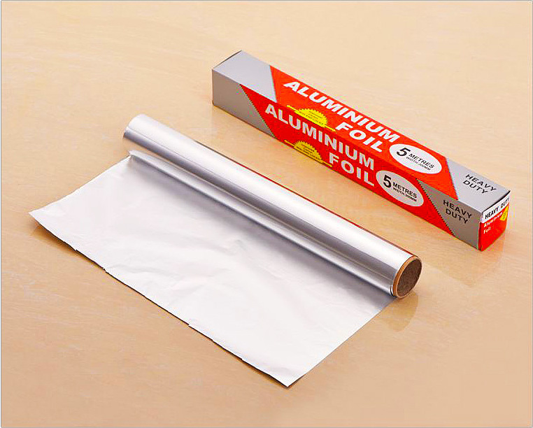 Household Recyclable aluminium foil roll 14 Micron 50 Meter or hairdressing aluminum foil