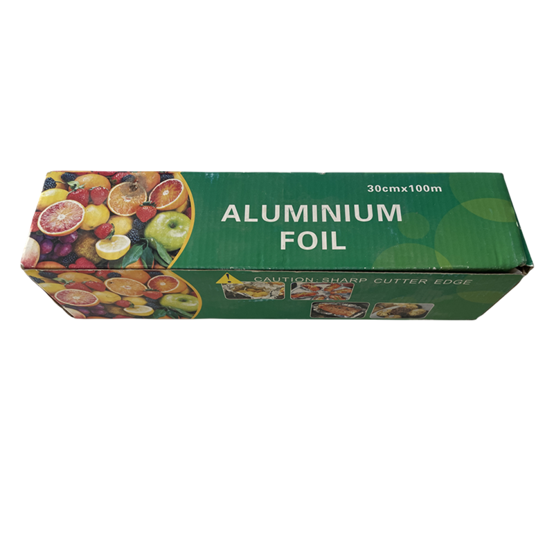 Food Grade Recyclable Household 8011 1235 3003 Cooking Baking Custom Size 10-25 Microns and Logo Small Roll Aluminum Foil