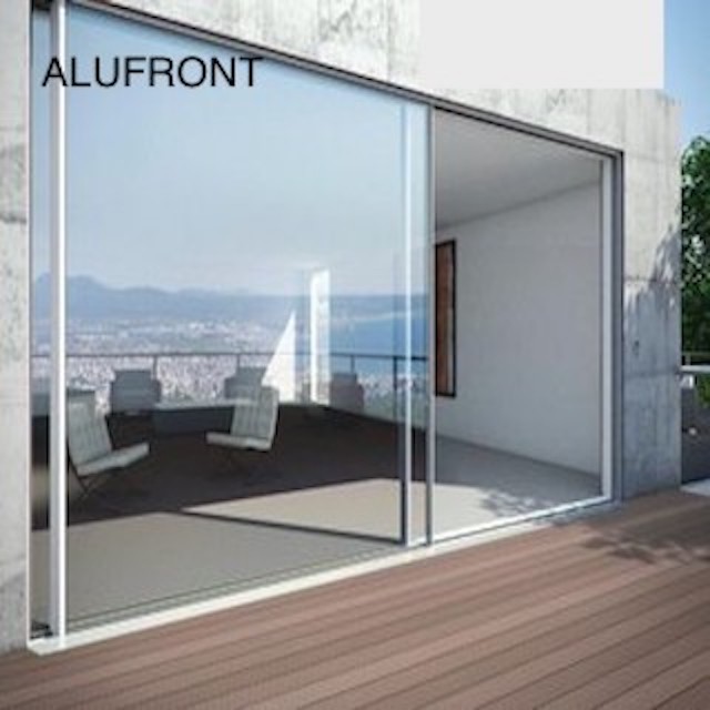 Australian standard aluminum glass sliding door with AS2047 certificated