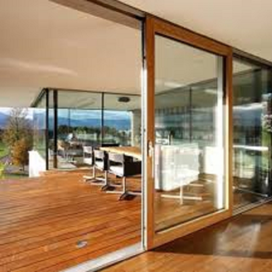 Australian standard aluminum glass sliding door with AS2047 certificated