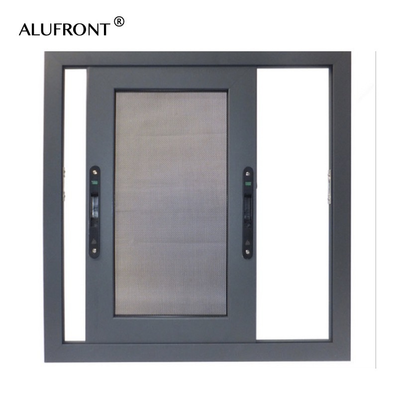 ALUFRONT Standard Customized sliding fiberglass windows screens mesh casement  screen window cheap retractable  screen