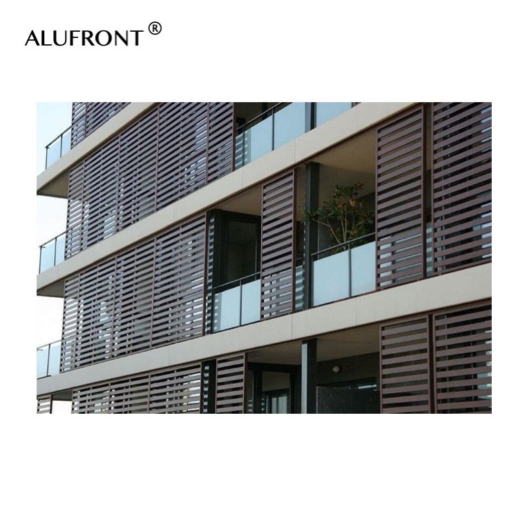 Best Price custom horizontal plantation shutters from china aluminum shutters window