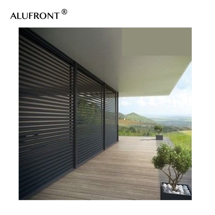 Best Price custom horizontal plantation shutters from china aluminum shutters window