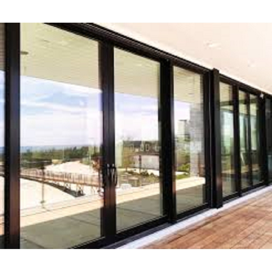 Australian standard aluminum glass sliding door with AS2047 certificated