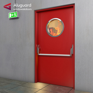 American Standard fire door Factory Direct Custom fire rating door 2024 Latest popular steel fire doors