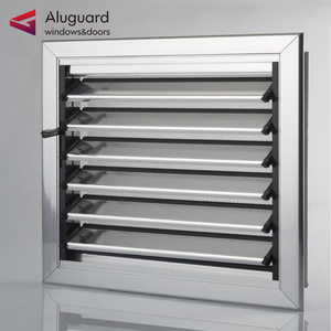 USA Commercial Residential aluminum louvered windows Customized adjustable shutter formwork Best selling aluminium louver