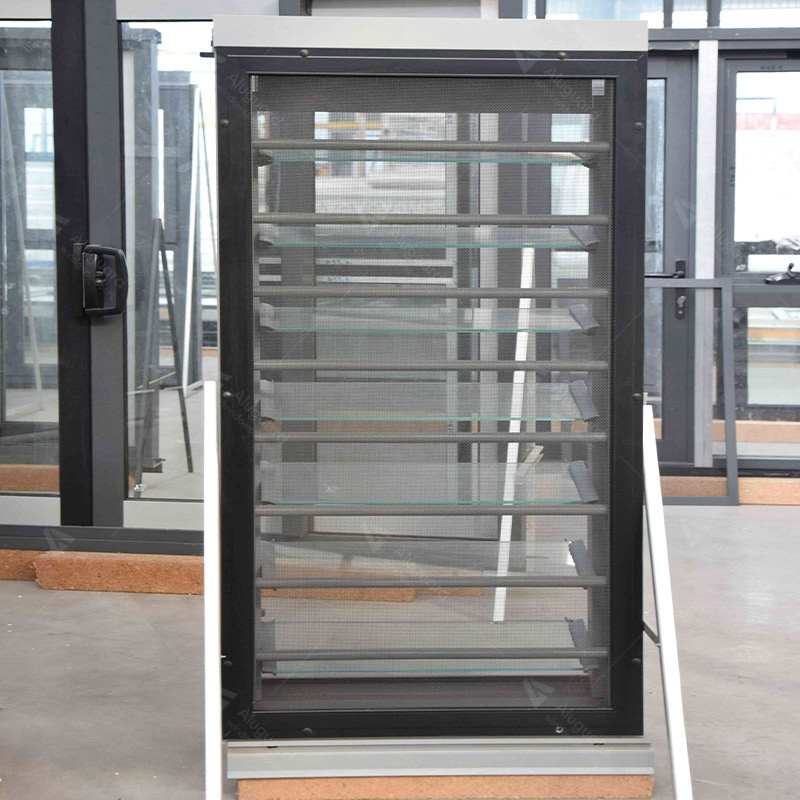 aluminium louvre window louvre door / aluminium glass window shutters