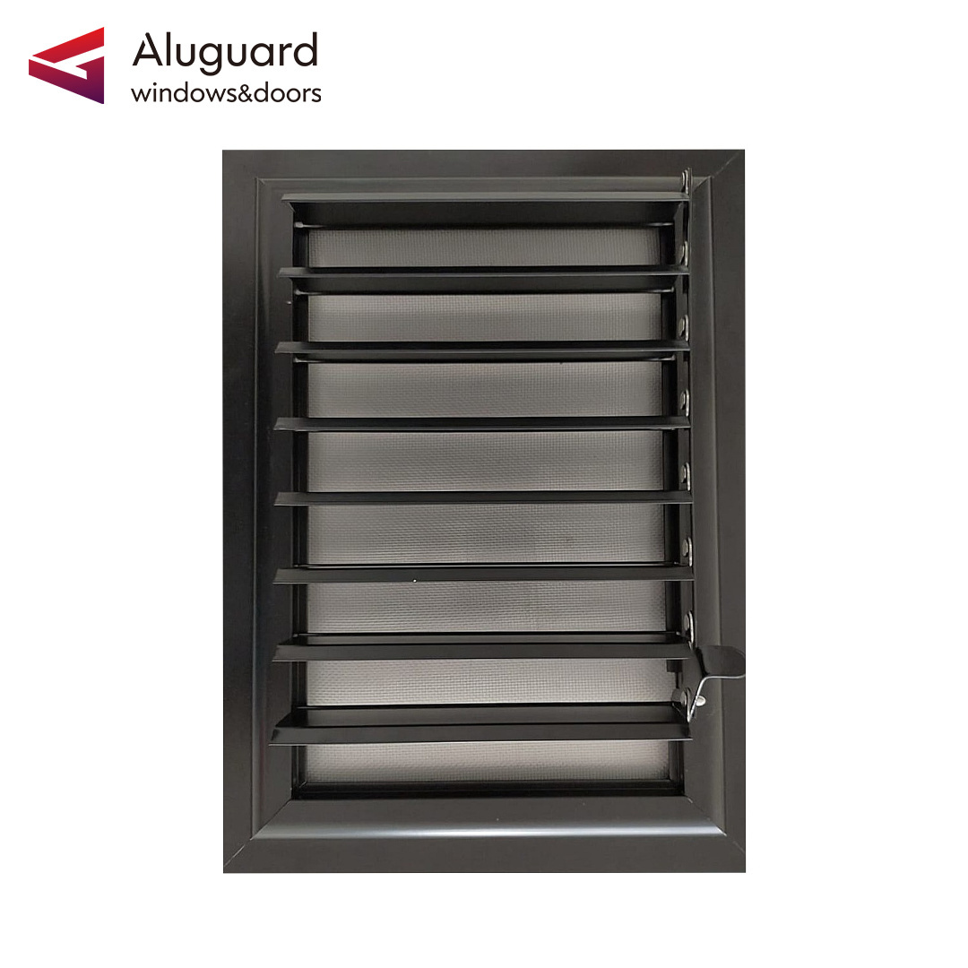 Best selling louver window glass Popular modern aluminum louver Factory Direct Custom outdoor shutters