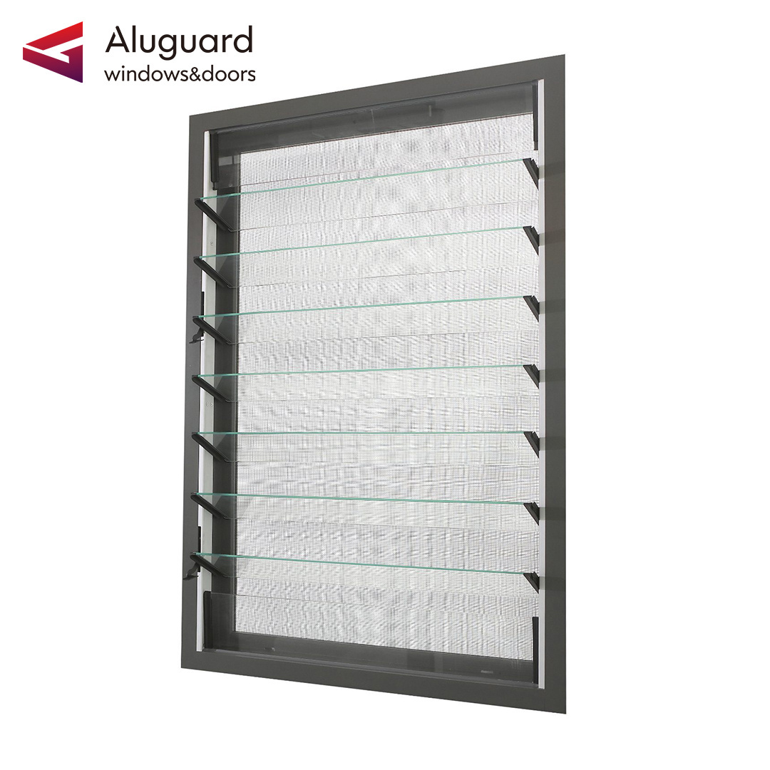 American Standard louvre glass Super High quality shutter gate Aluminum Profile For shuttering panel